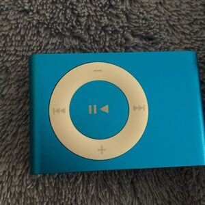 Blue Portable Audio Player